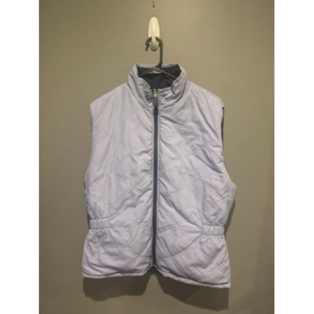 Vintage Nike Women’s Reversible Vest Lt. Blue/Navy Size Large